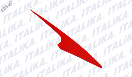 [F16030129] ETIQUETA DER SALPICADERA DEL