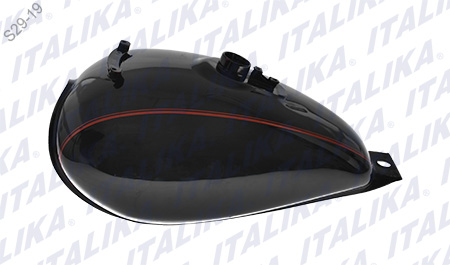 [F17010214] TANQUE COMBUSTIBLE NEGRO VIVOS ROJOS