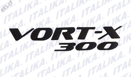 [F17050020] ETIQUETA VORT-X 300 TANQUE COMB SUP