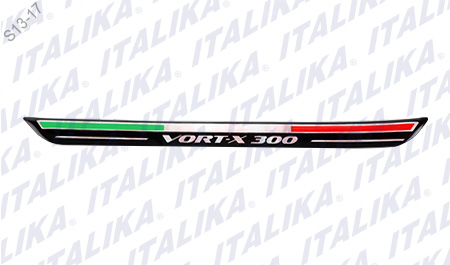 [F17050021] ETIQUETA VORT-X 300 TANQUE COMB INF