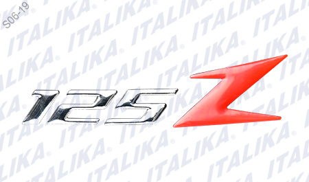 [F17050052] ETIQUETA 125Z PLATA ROJO