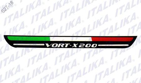 [F17060004] ETIQUETA TANQUE COMB INF VORT-X 200