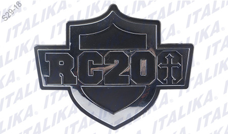 [F17060009] ETIQUETA RC200 TANQUE COMBUSTIBLE DER